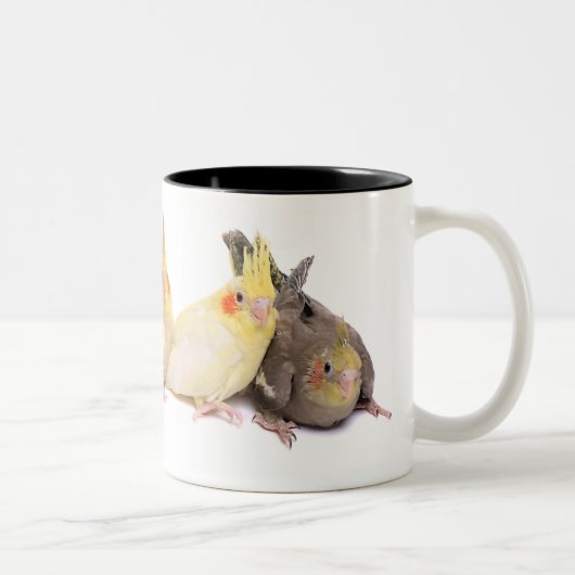 Cockatiels ツートーンマグカップ (右)