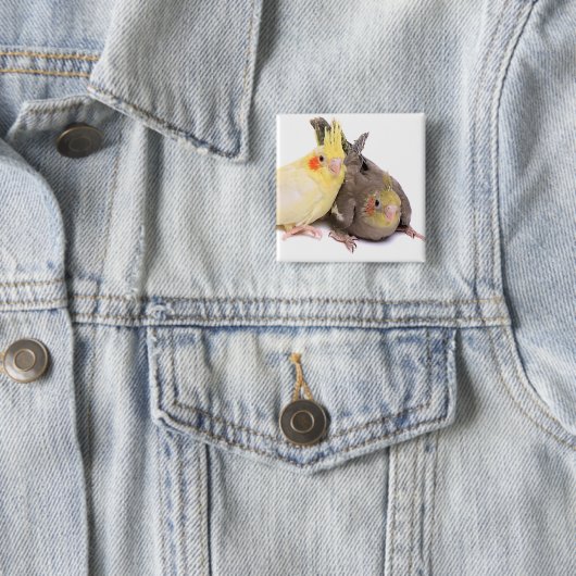 Cockatiels 缶バッジ (インサイチュ)