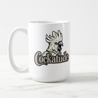 Cockatoo態度"Cockatude"コーヒーマグ コーヒーマグカップ
