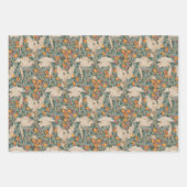 Cockatoo and Pomegranate by Walter Crane  ラッピングペーパーシート (正面2)