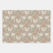 Cockatoo and Pomegranate by Walter Crane Pastels ラッピングペーパーシート (正面2)