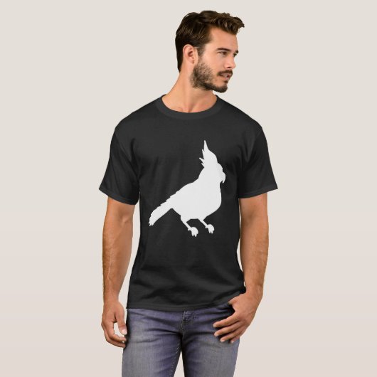 Cockatoo Budgie Parakeet Cockatoo Tシャツ (正面フル)