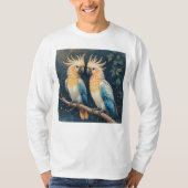 Cockatoo Parrot Couple Tシャツ (正面)