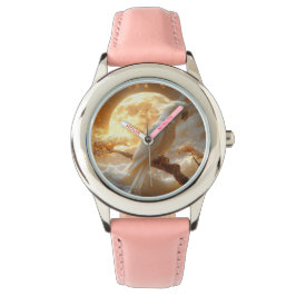 Cockatoo Parrot Fantasy Dreamscape 腕時計