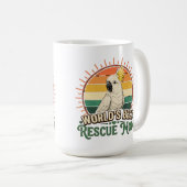 Cockatoo Rescue Bird Mom コーヒーマグカップ (正面右)