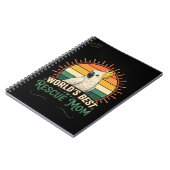 Cockatoo Rescue Bird Mom ノートブック (左側)