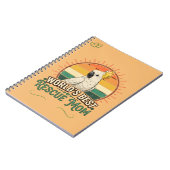 Cockatoo Rescue Bird Mom ノートブック (左側)