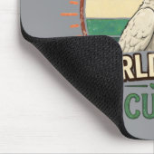 Cockatoo Rescue Bird Mom マウスパッド (コーナー)