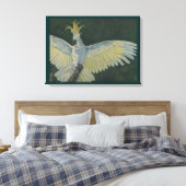 Cockatoo Stretted Canvas Print キャンバスプリント (インサイチュ (寝室))