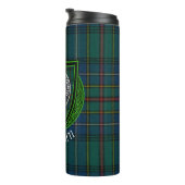 Cockburn Scottish Clan Tartan & Crest タンブラー (回転右)
