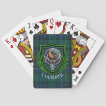 Cockburn Scottish Clan Tartan & Crest