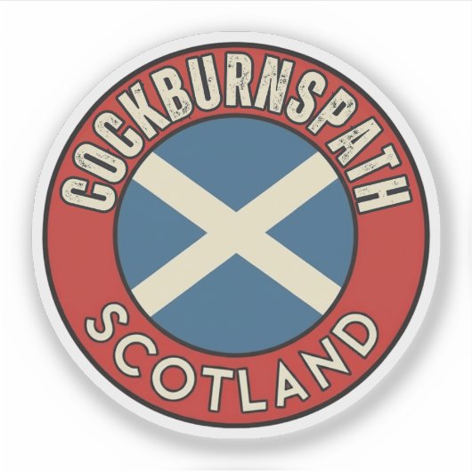 Cockburnspath, Scotland シール (正面)