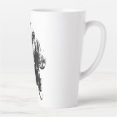 Cocker Sketch – 太いインク カフェラテマグ (右)