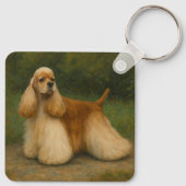 Cocker Spaniel キーホルダー (裏面)