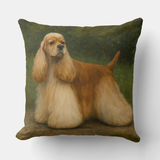 Cocker Spaniel クッション (正面)