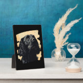 Cocker Spaniel  フォトプラーク (側面)