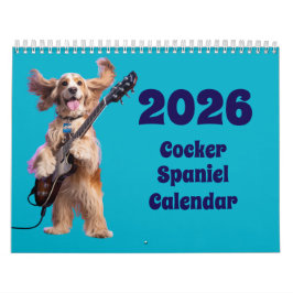 Cocker Spaniel Calendar カレンダー