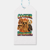 Cocker Spaniel Copy ギフトタグ (正面)