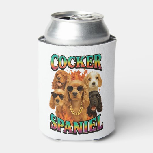 Cocker Spaniel Copy 缶クーラー (缶正面)