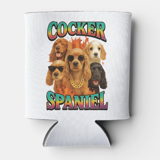 Cocker Spaniel Copy 缶クーラー (正面)