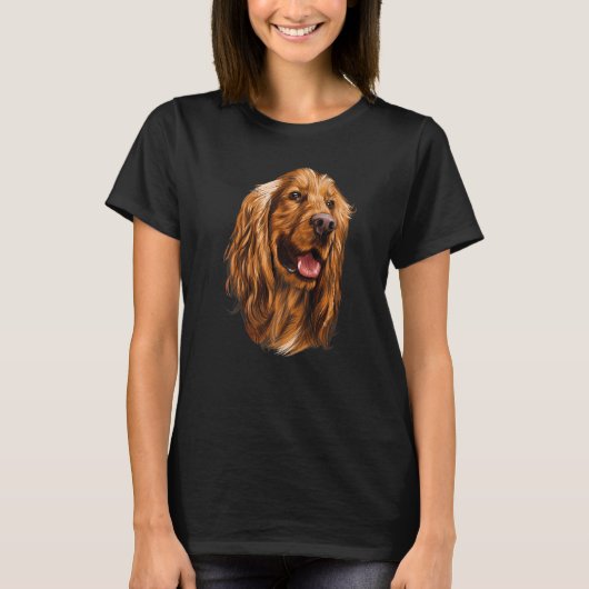 Cocker Spaniel Dog Breed Tシャツ (正面)