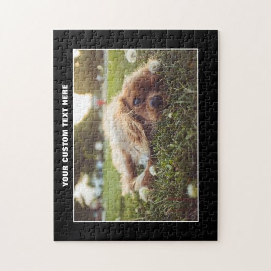 Cocker Spaniel Dog Custom Jigsaw Puzzle ジグソーパズル (縦)