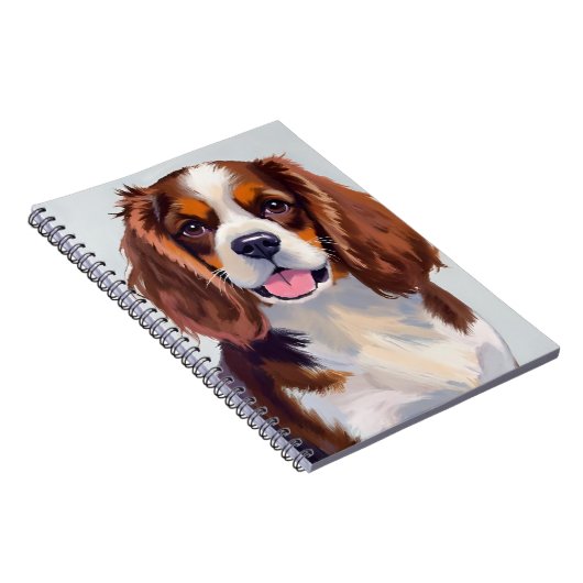 Cocker Spaniel | Dog Pet Painting ノートブック (右側)