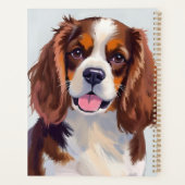 Cocker Spaniel | Dog Pet Painting プランナー手帳 (裏面)