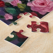 Cocker Spaniel Dog Valentine's Day  ジグソーパズル (側面)