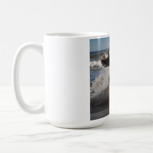 Cocker Spaniel Elegant Coffee Mug コーヒーマグカップ (左)
