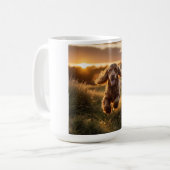 Cocker Spaniel Elegant Coffee Mug コーヒーマグカップ (正面左)