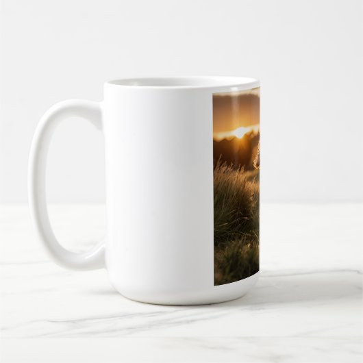 Cocker Spaniel Elegant Coffee Mug コーヒーマグカップ (左)