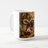Cocker Spaniel Elegant Coffee Mug コーヒーマグカップ (正面左)