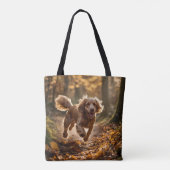 Cocker Spaniel Elegant Tote Bag トートバッグ (裏面)