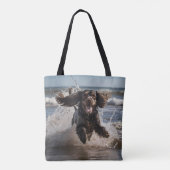 Cocker Spaniel Elegant Tote Bag トートバッグ (裏面)