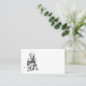 COCKER SPANIEL INGLÉS 名刺 (スタンド正面)