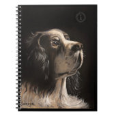 cocker spaniel note book ノートブック (正面)