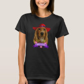 Cocker Spaniel Poplove Cocker Spaniels Dad Mom Tシャツ (正面)