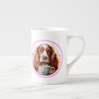 Cocker Spaniel TEa  ボーンチャイナマグカップ