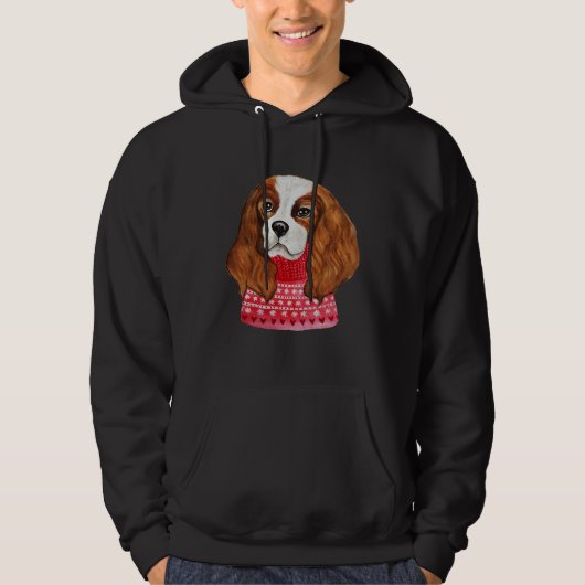 Cocker Spaniel Ugly Christmas Sweater Cocker Spani パーカ (正面)