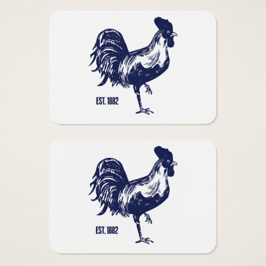 Cockerel Est。1882 (正面&裏面)