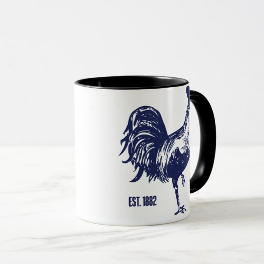 Cockerel Est。1882 マグカップ (正面右)