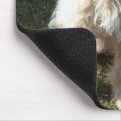 cockerpooの子犬 マウスパッド (コーナー)