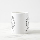 CockerspanielのTシャツ コーヒーマグカップ (中央)