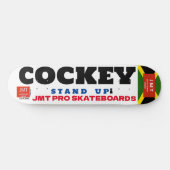 COCKEY 8 1/4" スケートボードデッキ (横)