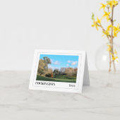 Cockington Country Park, Torquay, Devon カード (黄色い花)