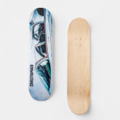 Cockpit Of A Modern Fighter Plane スケートボード (正面)