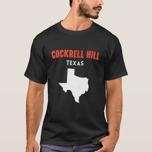 Cockrell Hill Texas USA State America Travel Texas Tシャツ (正面)