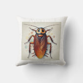 Cockroach 051024IREF234 - Watercolor クッション (裏面)