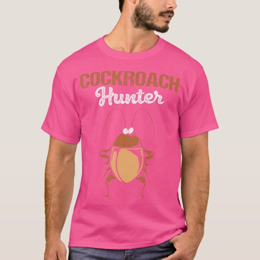 Cockroach Hunter Cockroach Adult Tシャツ (正面)